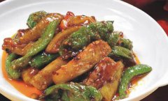 家常虎皮辣子烧茄子