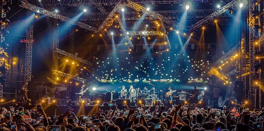 舞台灯光音响租赁服务案例